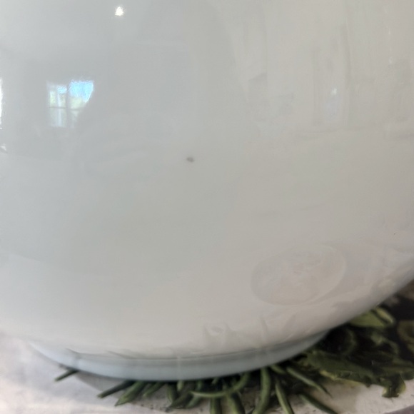 Pottery Barn Great White Collection — Pottery Pitcher 9" (Discontinued piece) - Picture 3 of 4